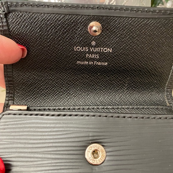Louis Vuitton Black Epi Leather Key Case - Picture 4 of 6